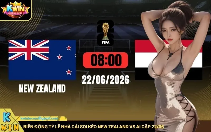 Soi kèo New Zealand vs Ai Cập 22/06: Tỷ lệ cá cược, phân tích nhận định chi tiết